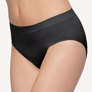 NEW Wacoal B-Smooth Seamless Full Coverage Brief Panty 838175 Black BK